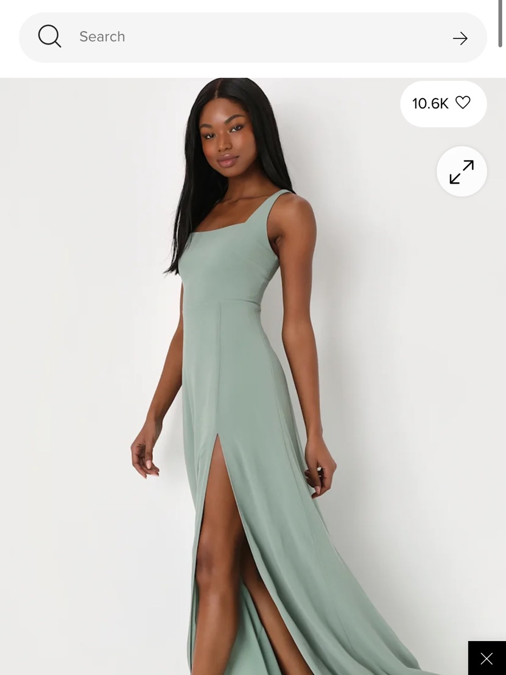 Lulus maxi dress